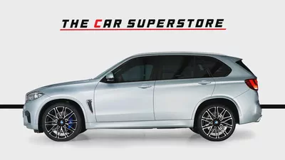 BMW X5 M-GCC-AGMC Full Service History-Silverstone Metallic Paint-Diamond Cut 22 Inch Rims-4