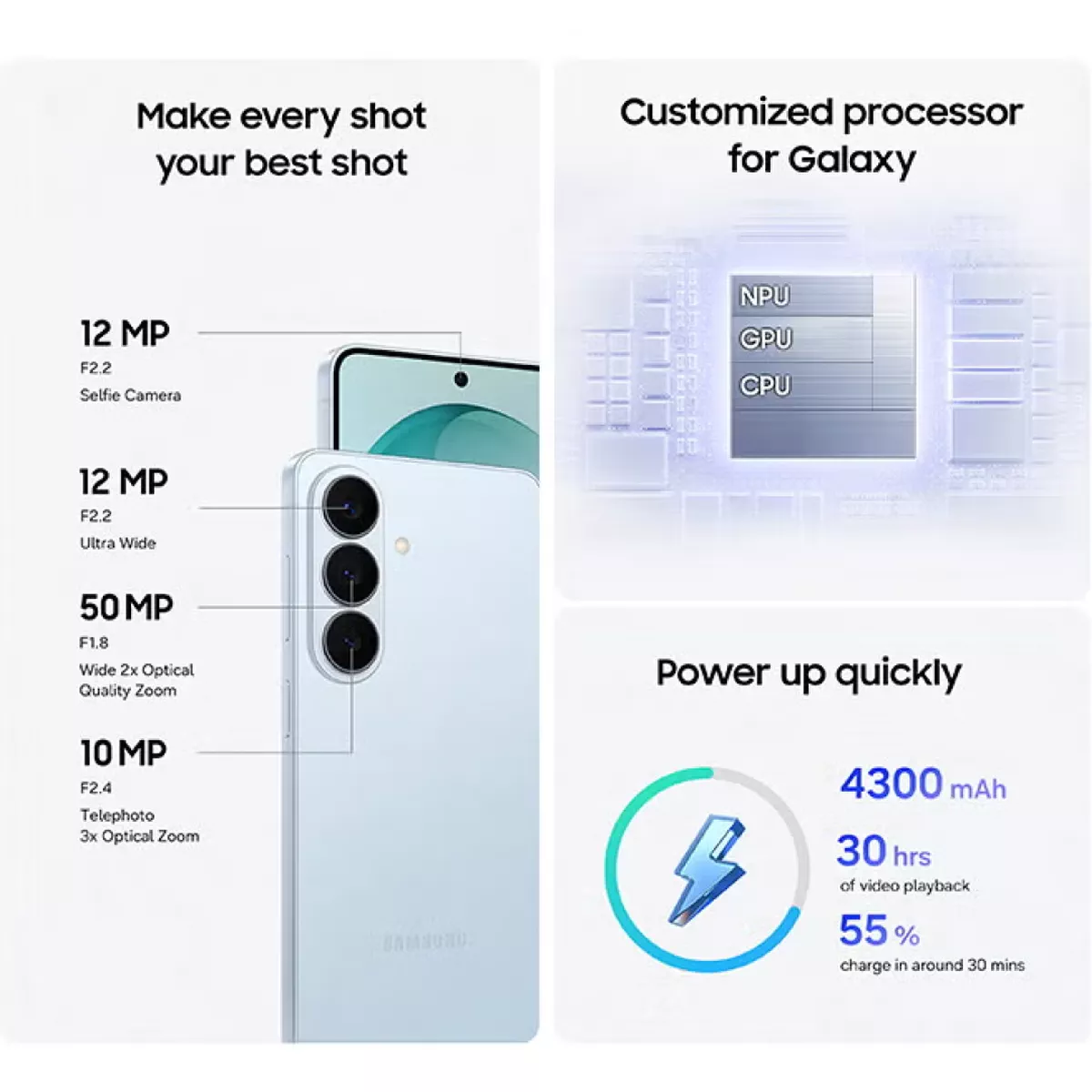 Samsung Galaxy S26 Dual SIM White 12GB RAM 256GB 5G - Middle East Version-4-4