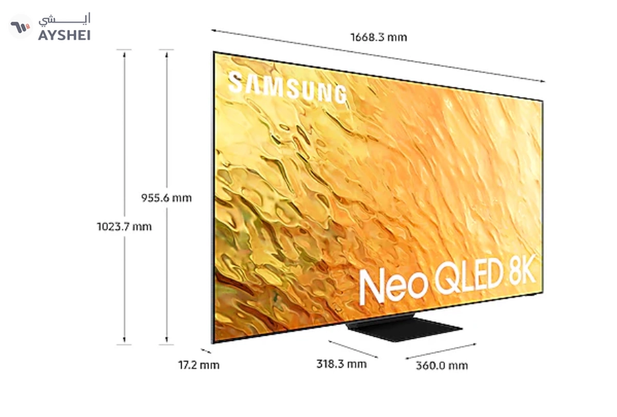 Renewed -Samsung 75" QN800B Neo QLED 8K HDR Smart TV 75QN800B-6-6