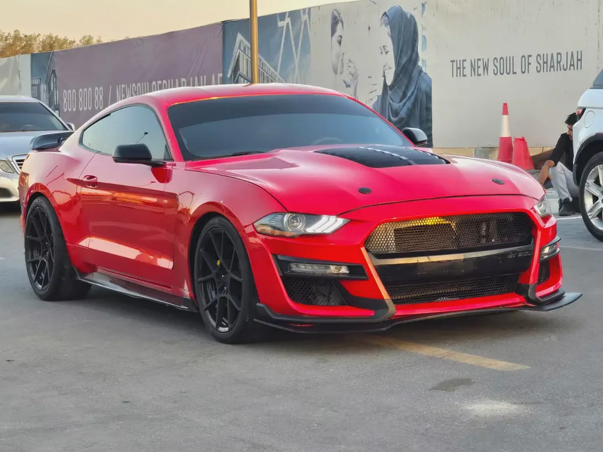 فورد موستانج 2017 مواصفات امريكية GT 8 سلندر بحالة جيدة-2-2