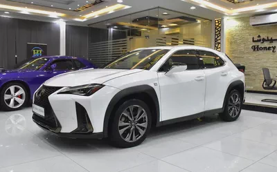 AED 1,437 EMi at 0% DP | Lexus UX200 F-Sport ( 2020 Model ) in White Color GCC Specs-1