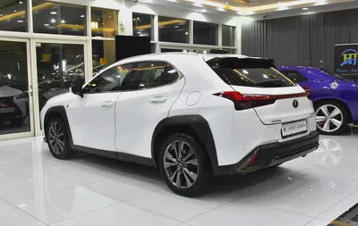 AED 1,437 EMi at 0% DP | Lexus UX200 F-Sport ( 2020 Model ) in White Color GCC Specs-6