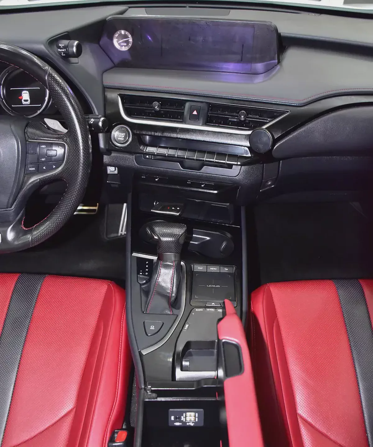 AED 1,437 EMi at 0% DP | Lexus UX200 F-Sport ( 2020 Model ) in White Color GCC Specs-15-15