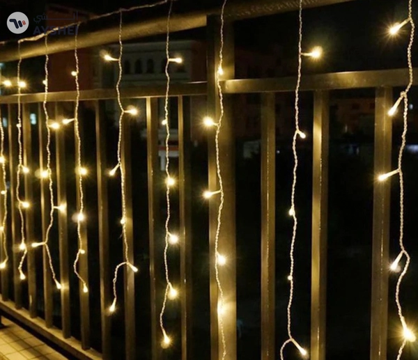 10MX1M DECORATIVE LED CURTAIN LIGHT-WARM WHITE