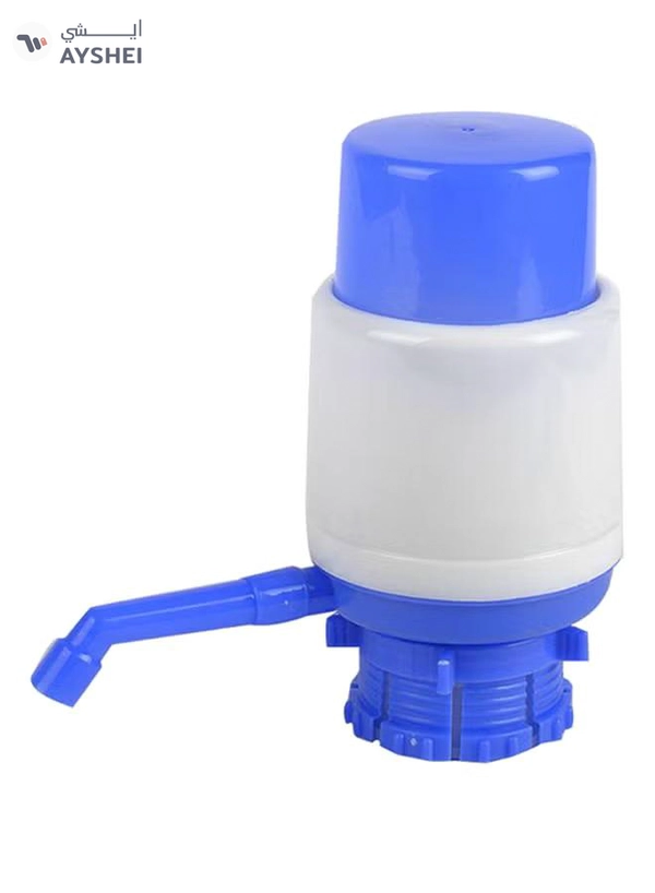 Meco Hand Press Pump For Water Dispenser Blue/White standard