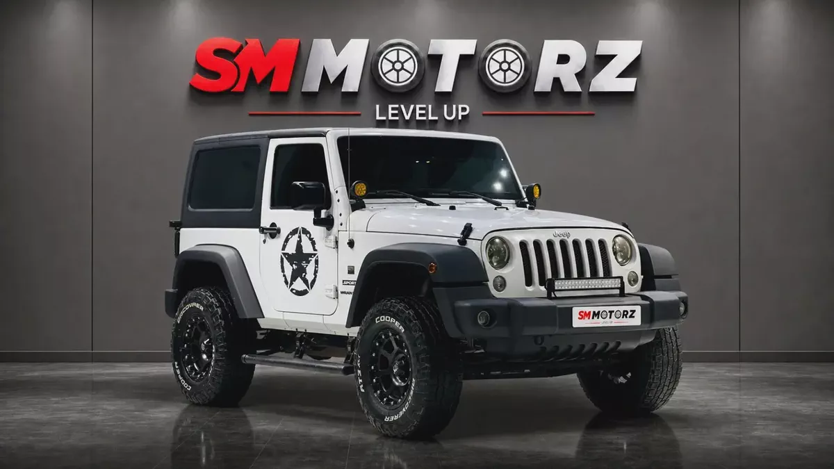 JEEP WRANGLER 2016 GCC SPECS FULLY UPGRADED SUSPENSION ELECTRIC SIDE STEP