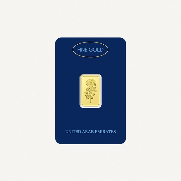 Dubai Gold 5 Grams Pure 999.9 Fine Gold Bar