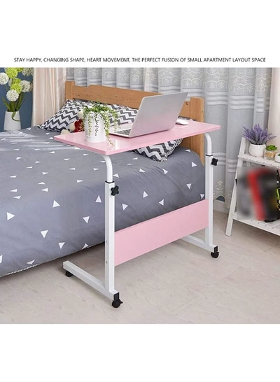 DubaiGallery Adjustable Height Laptop Table with, Mobile Computer Stand Desk Portable Side Table for Bed Sofa, Bed, Balcony, Garden Folding Table-4