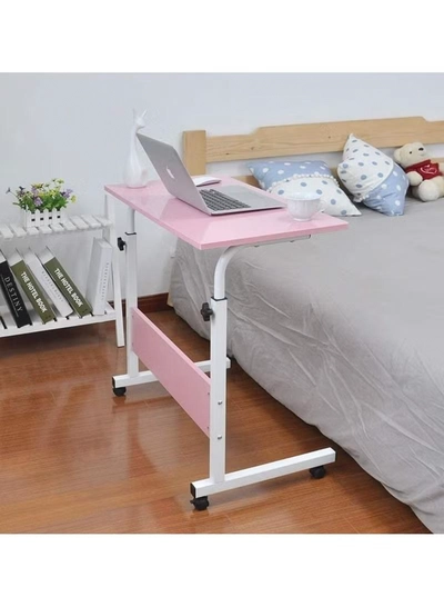 DubaiGallery Adjustable Height Laptop Table with, Mobile Computer Stand Desk Portable Side Table for Bed Sofa, Bed, Balcony, Garden Folding Table-3