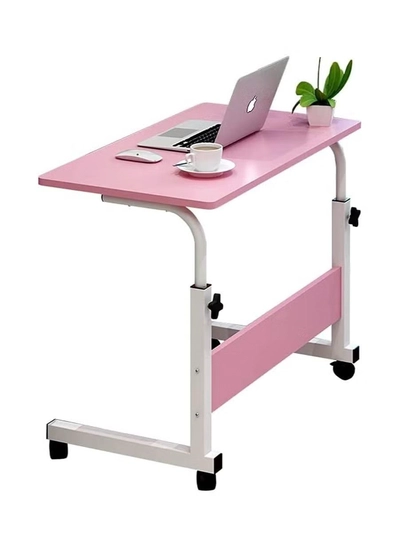 DubaiGallery Adjustable Height Laptop Table with, Mobile Computer Stand Desk Portable Side Table for Bed Sofa, Bed, Balcony, Garden Folding Table-0