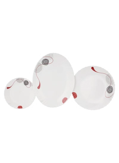 Delcasa 34 Piece Dazzle Opalware Dinner Set- DC3462-1