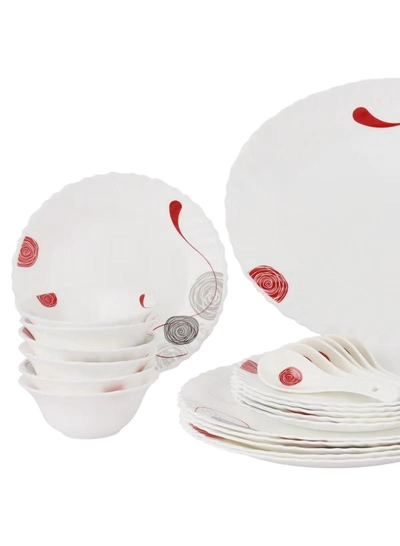 Delcasa 34 Piece Dazzle Opalware Dinner Set- DC3462-2