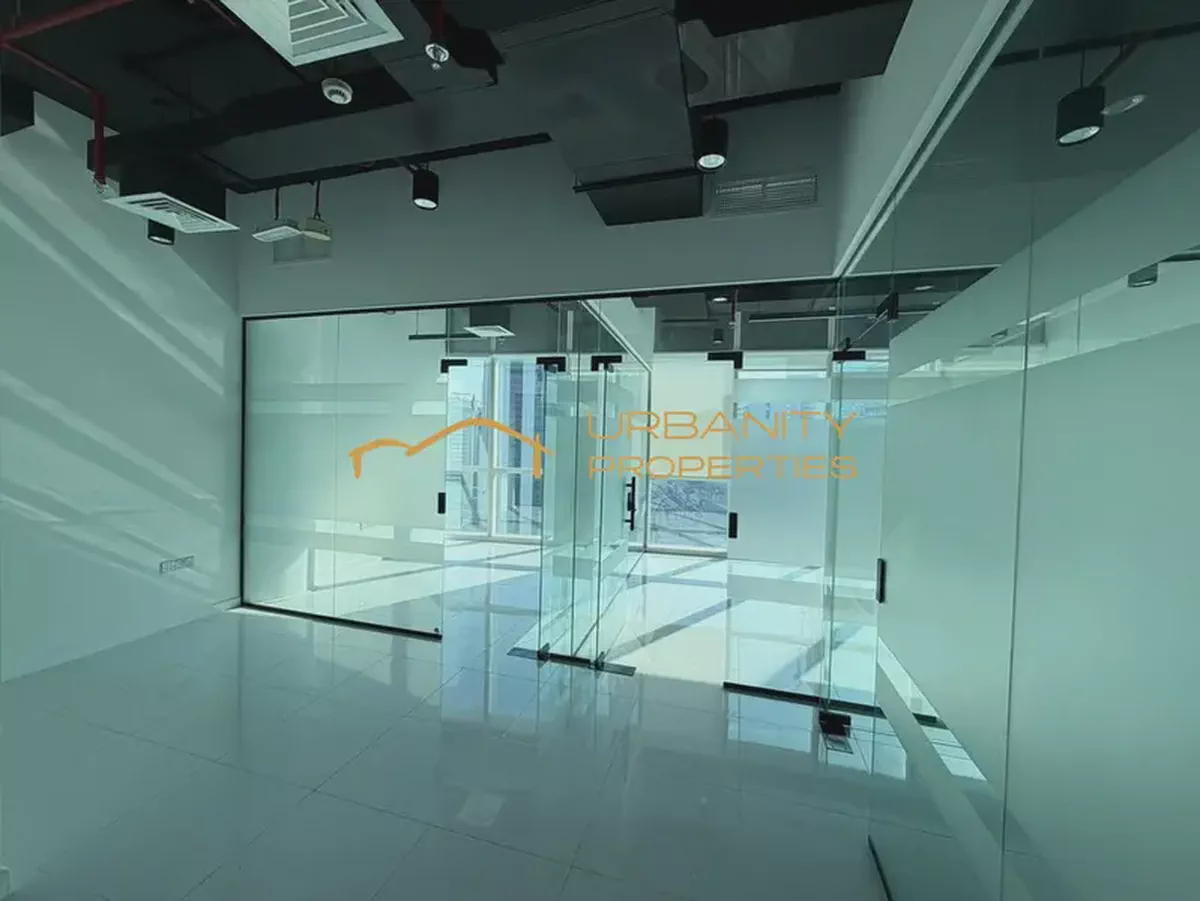Spacious Unfurnished Office to Rent in B2B Tower, Business Bay — Fully Fitted, City View-1-1
