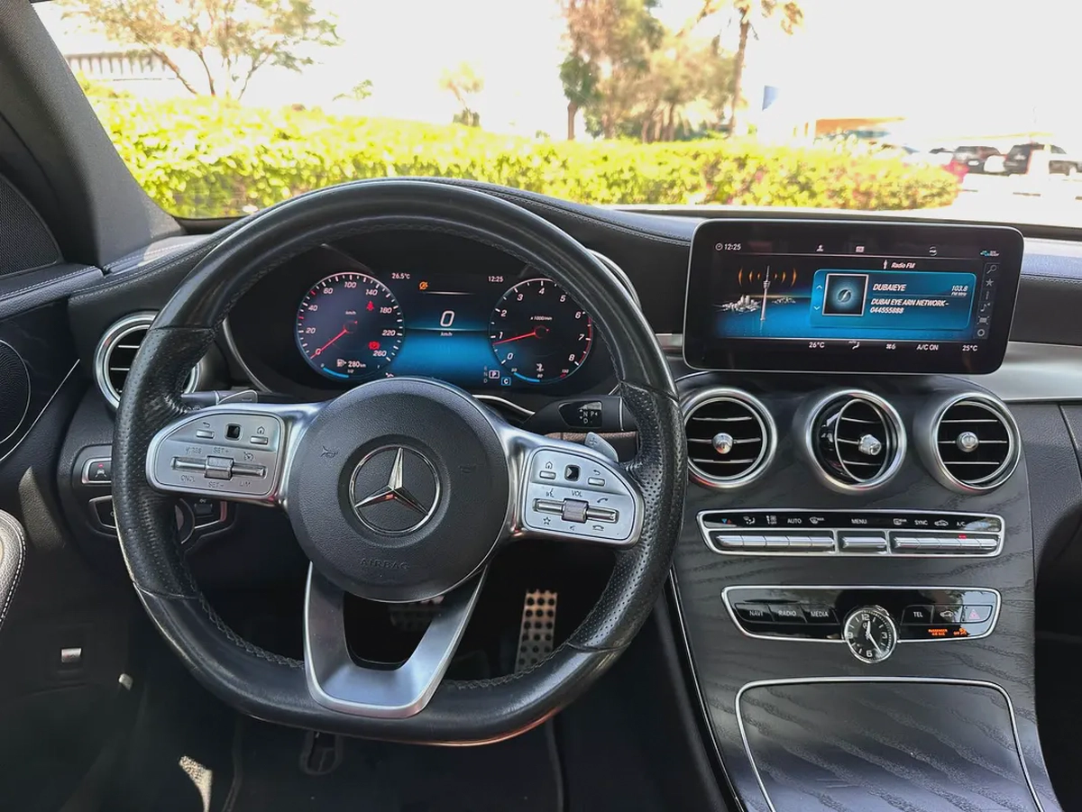 2020 Mercedes-Benz C200 | GCC Specs | Low Mileage | Pristine Condition-10-10