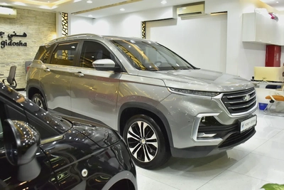 AED 753 EMi at 0% DP | Chevrolet Captiva Premier ( 2023 Model ) in Grey Color GCC Specs-2