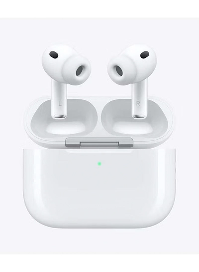 Apple AirPods Pro 3 Wireless Earbuds, Bluetooth Headphones, Active Noise Cancellation, Hearing Test, Hearing Aid,Hearing Protection features, Heart rate sensing during workouts, Live Translation, High-Fidelity Sound, H2 Chip, USB-C Charging - White-3