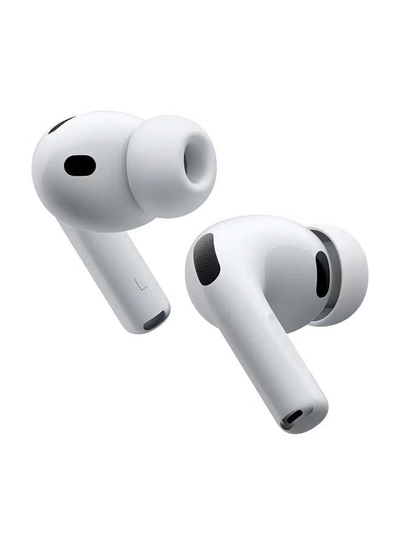Apple AirPods Pro 3 Wireless Earbuds, Bluetooth Headphones, Active Noise Cancellation, Hearing Test, Hearing Aid,Hearing Protection features, Heart rate sensing during workouts, Live Translation, High-Fidelity Sound, H2 Chip, USB-C Charging - White-4