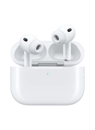 Apple AirPods Pro 3 Wireless Earbuds, Bluetooth Headphones, Active Noise Cancellation, Hearing Test, Hearing Aid,Hearing Protection features, Heart rate sensing during workouts, Live Translation, High-Fidelity Sound, H2 Chip, USB-C Charging - White-0