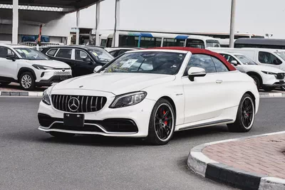 2019 - BENZ C63 S CABRIOLET  - SUPER CLEAN - LIKE NEW - ONLY 68,000 KM-1
