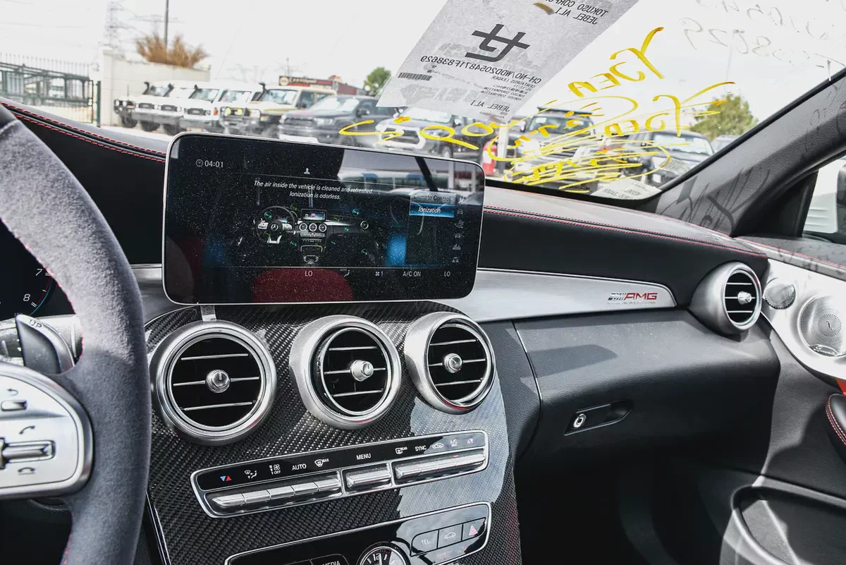 2019 - BENZ C63 S CABRIOLET  - SUPER CLEAN - LIKE NEW - ONLY 68,000 KM-11-11