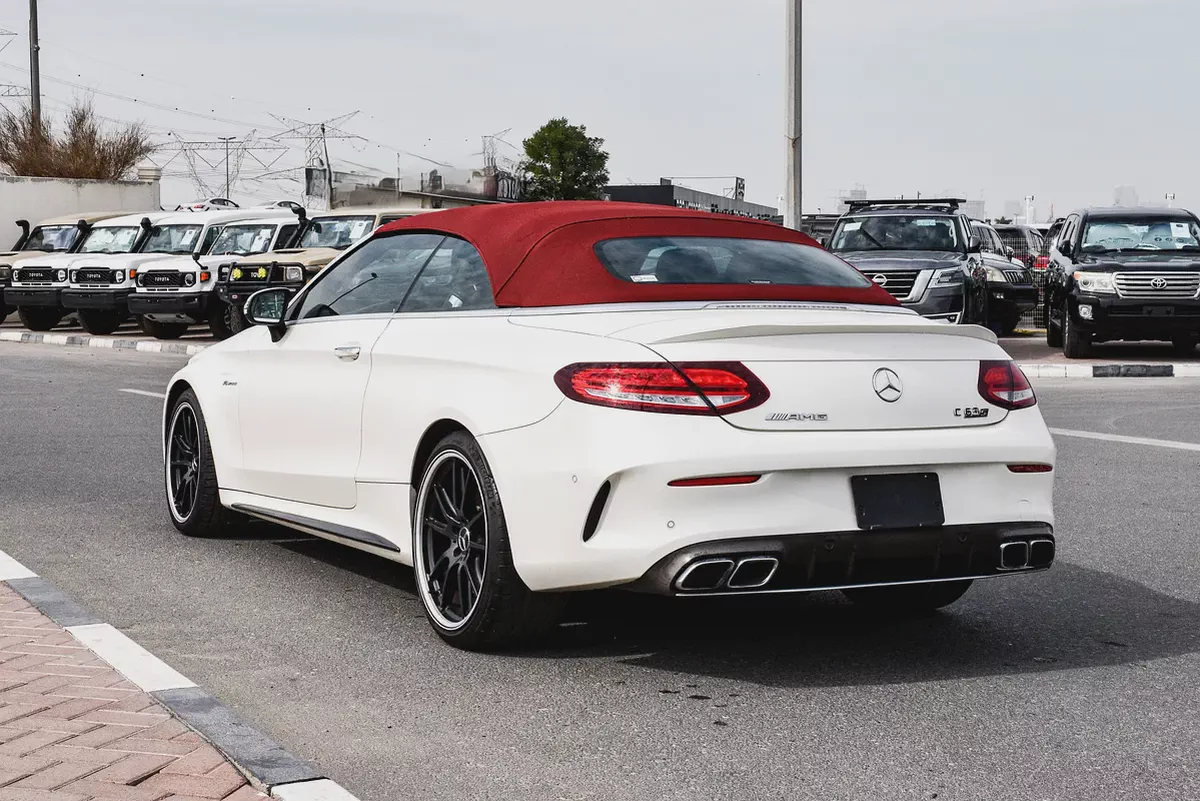 2019 - BENZ C63 S CABRIOLET  - SUPER CLEAN - LIKE NEW - ONLY 68,000 KM-6-6