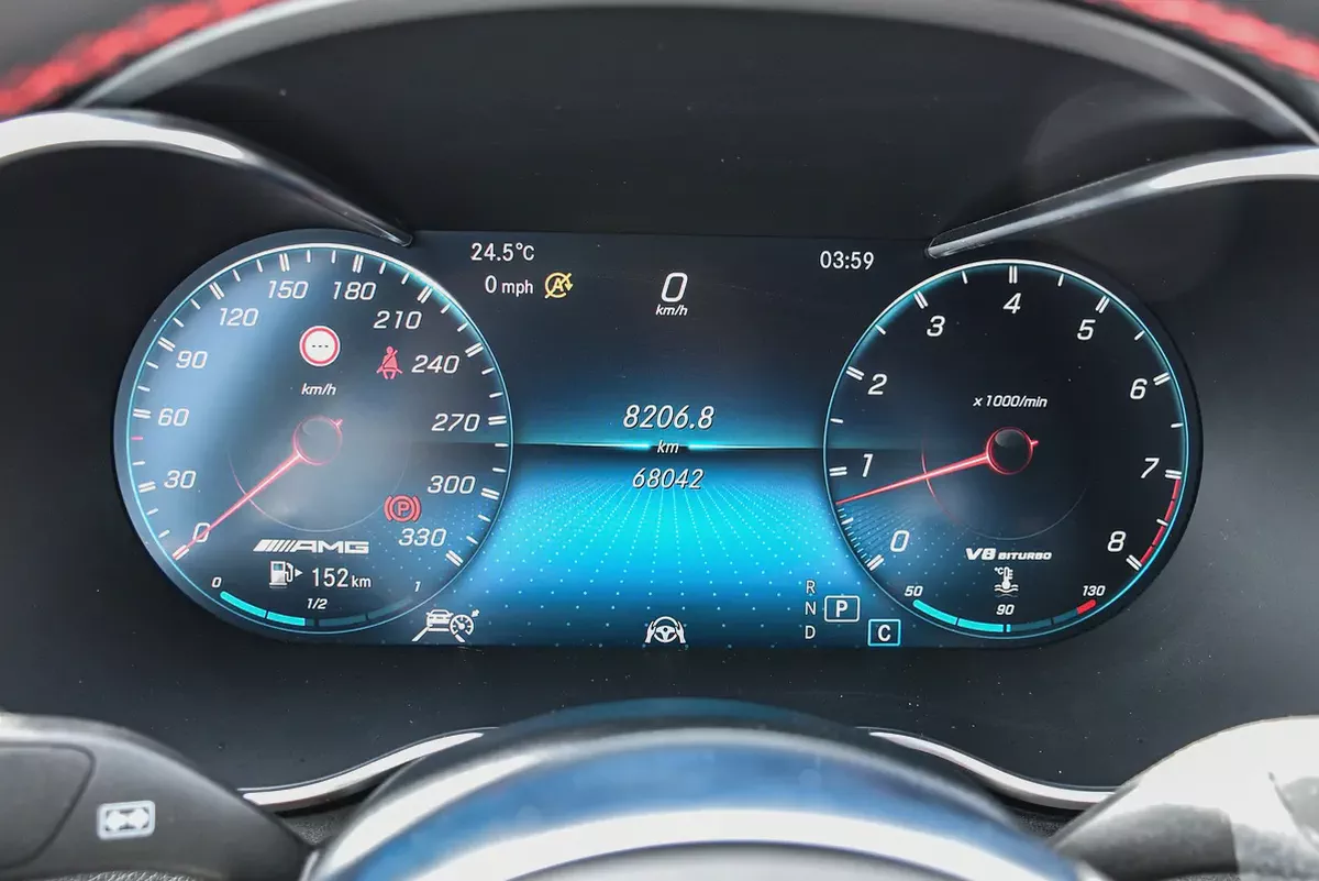 2019 - BENZ C63 S CABRIOLET  - SUPER CLEAN - LIKE NEW - ONLY 68,000 KM-8-8