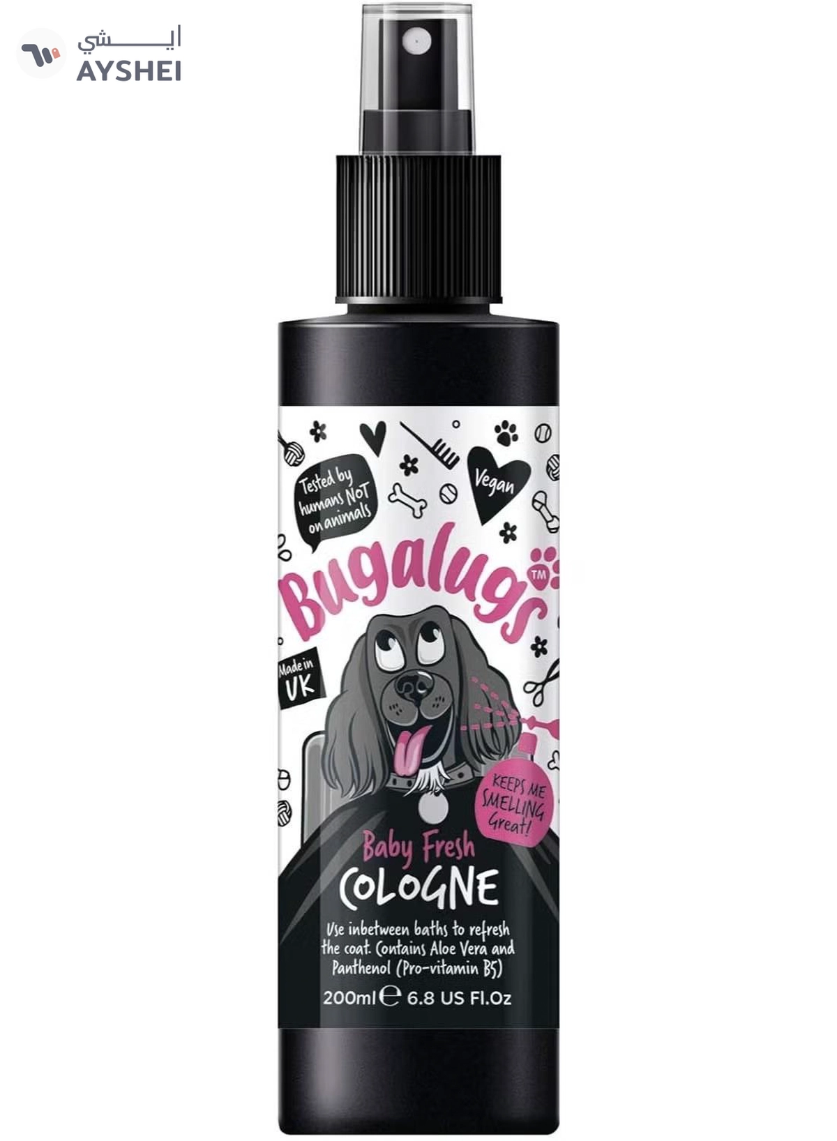  BUGALUGS Baby Fresh Cologne 200ml (6.8 Fl Oz)