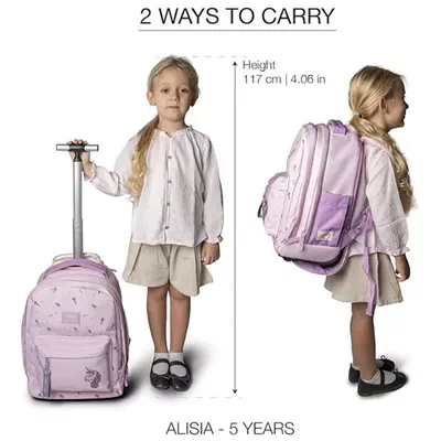 Citron - Kids Trolley Bag - Ballerina - 18-Inch-5