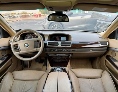 BMW | 7 SERIES | 750i | 2007 | BEIGE INTERIOR | ONLY : 85,885 KM | JAPAN IMPORT | CLEAN TITLE-3