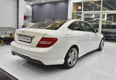 EXCELLENT DEAL for our Mercedes Benz C250 Coupe ( 2015 Model ) in White Color GCC Specs-5