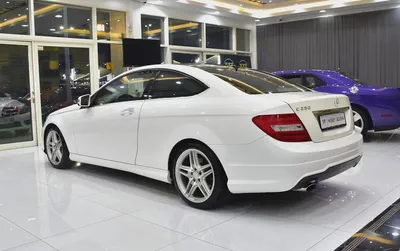EXCELLENT DEAL for our Mercedes Benz C250 Coupe ( 2015 Model ) in White Color GCC Specs-6