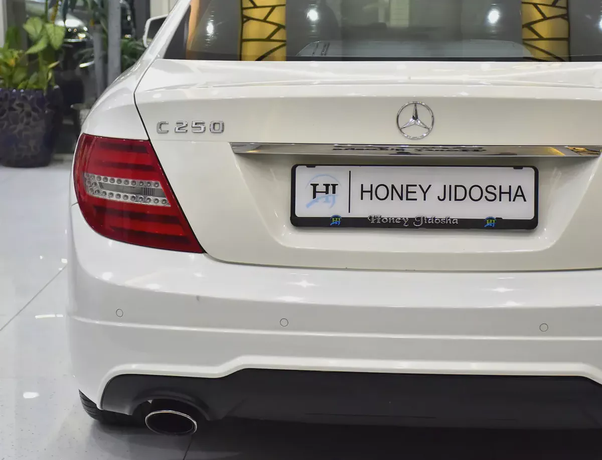 EXCELLENT DEAL for our Mercedes Benz C250 Coupe ( 2015 Model ) in White Color GCC Specs-7-7