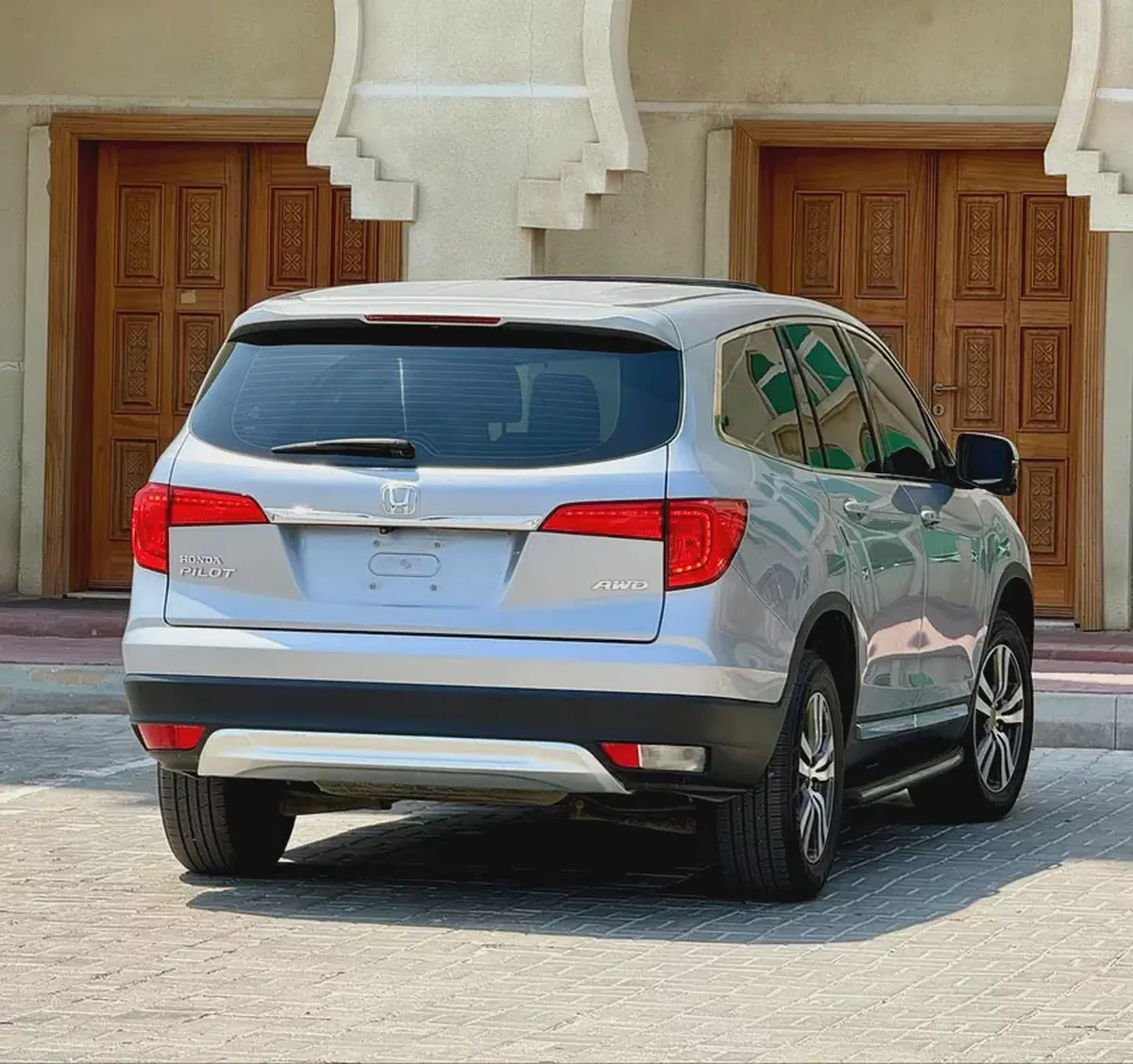AWD خليجي هوندا بايلوت Honda Pilot Elite 2017 GCC Specs-6-6