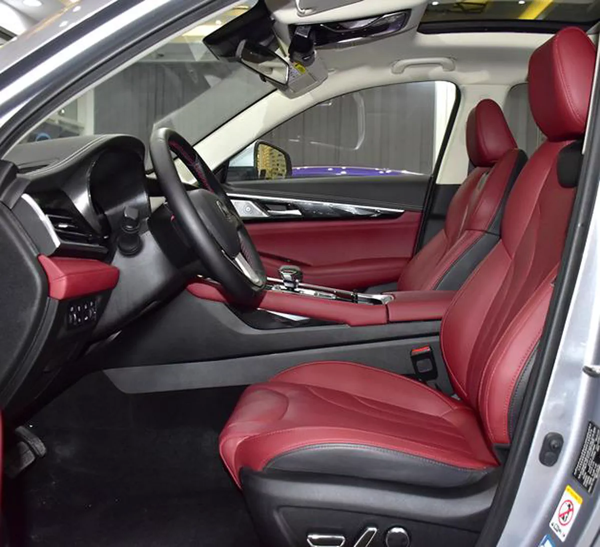 Changan CS85 360T ( 2023 Model ) in Silver Color GCC Specs-14-14