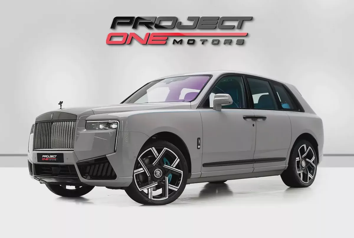 2025 ROLLS ROYCE CULLINAN BLACK BADGE WITH WARRANTY AND SERVICE CONTRACT