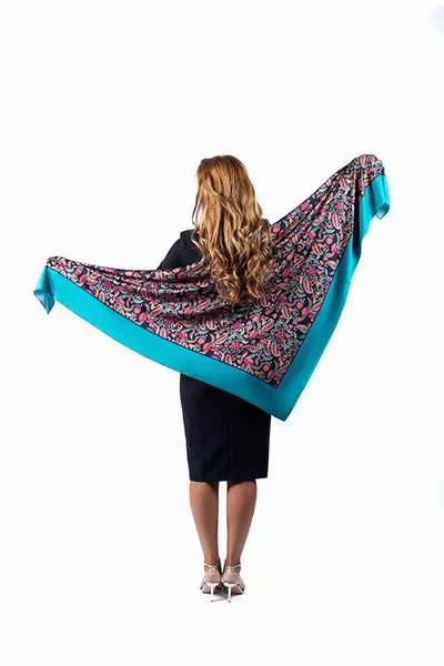 Silk Road - Ancient Qubadli Scarf (Large)-1