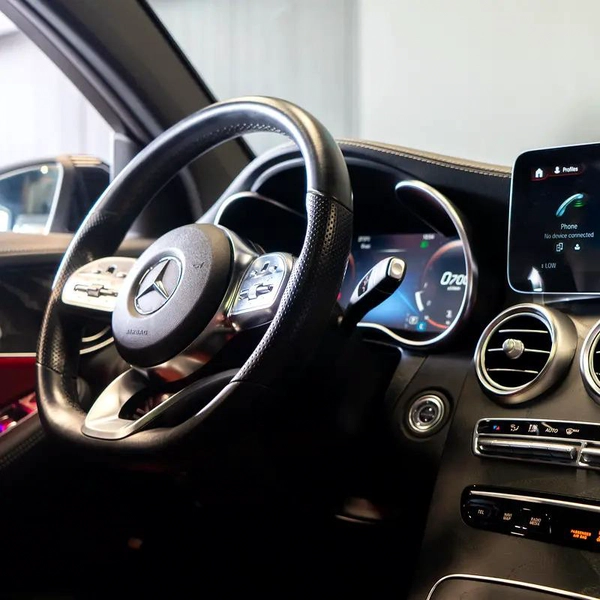 AED 3,353 p.m • 0% Downpayment • Mercedes-Benz GLC 200 Coupe • Agency Warranty