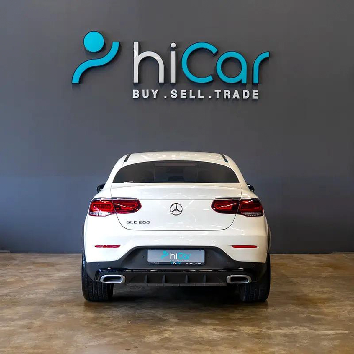 AED 3,353 p.m • 0% Downpayment • Mercedes-Benz GLC 200 Coupe • Agency Warranty-11-11