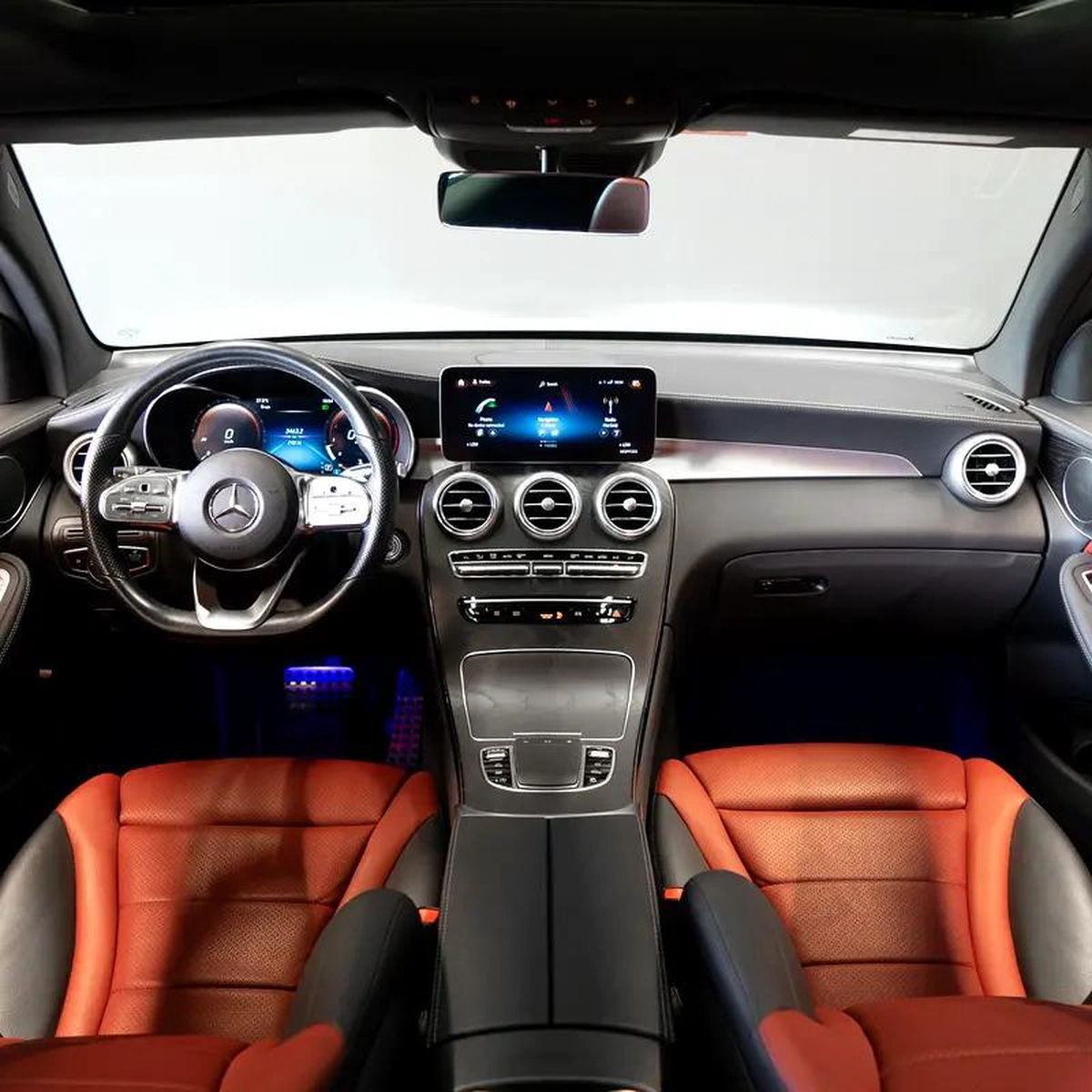 AED 3,353 p.m • 0% Downpayment • Mercedes-Benz GLC 200 Coupe • Agency Warranty-12-12