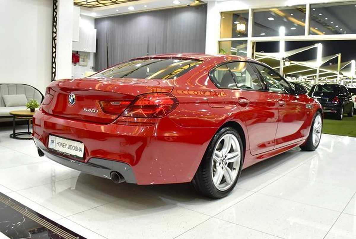 BMW 640i GranCoupe M-Kit ( 2016 Model ) in Red Color GCC Specs-6-6