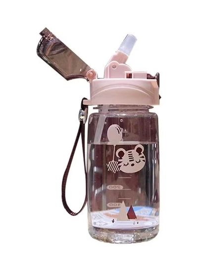 ORiTi Tiger Leak Proof Water Bottle With Straw-0