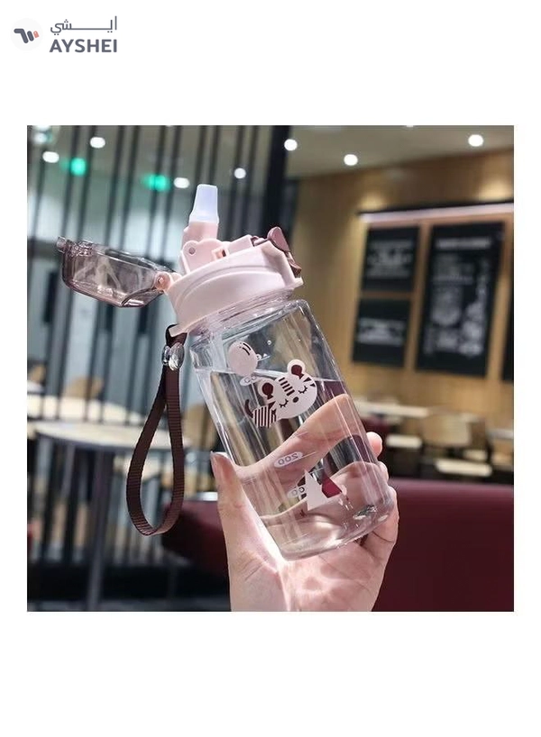 ORiTi Tiger Leak Proof Water Bottle With Straw