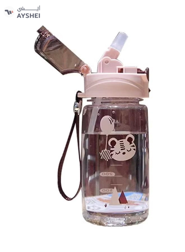 ORiTi Tiger Leak Proof Water Bottle With Straw