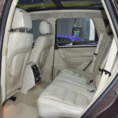 EXCELLENT DEAL for our Volkswagen Touareg ( 2015 Model ) in Brown Color GCC Specs-15