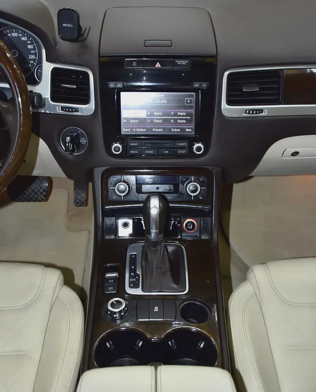 EXCELLENT DEAL for our Volkswagen Touareg ( 2015 Model ) in Brown Color GCC Specs-14-14