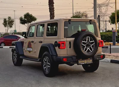 2024 Jeep Wrangler Sahara, Dealer Warranty, GCC Specifications-4