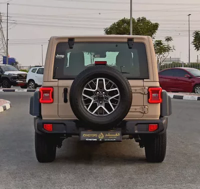 2024 Jeep Wrangler Sahara, Dealer Warranty, GCC Specifications-5