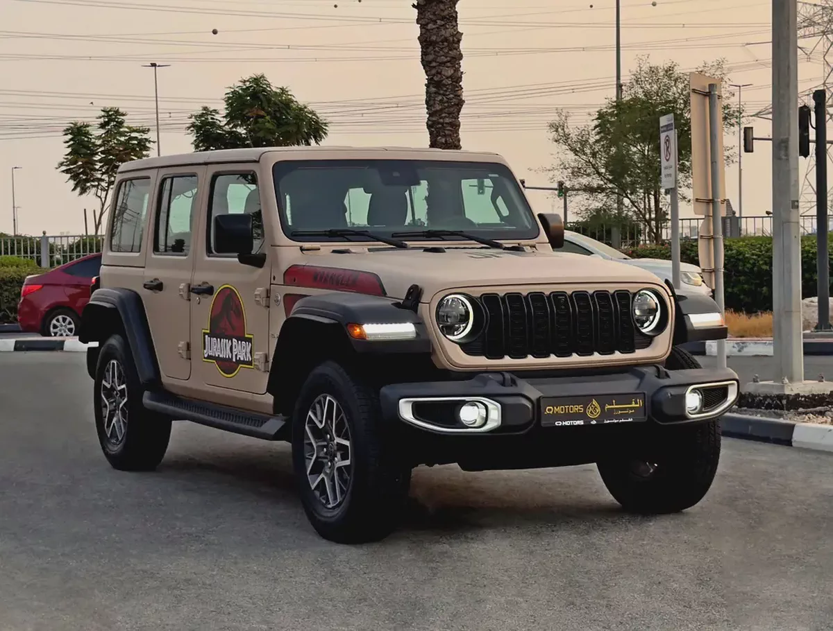 2024 Jeep Wrangler Sahara, Dealer Warranty, GCC Specifications-2-2