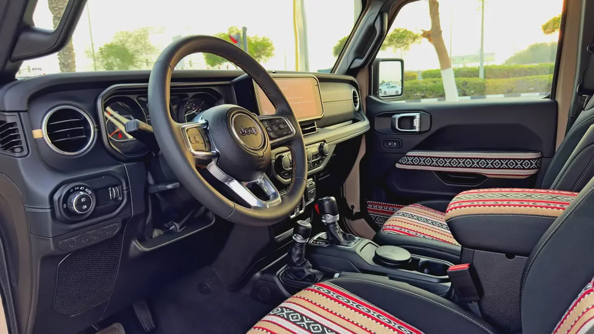 2024 Jeep Wrangler Sahara, Dealer Warranty, GCC Specifications-7-7