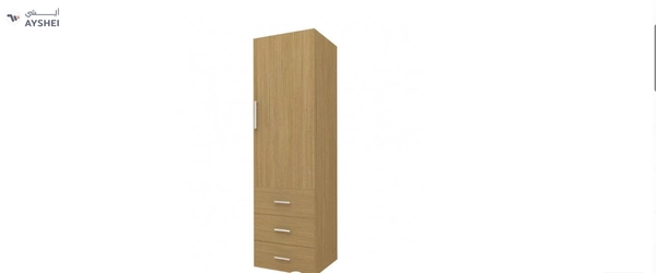 Wardrobe, 1 Door, MDF Custom